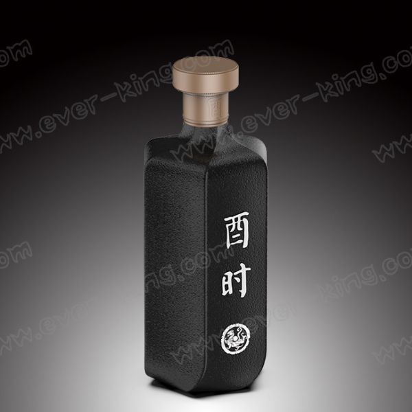 Panton Color Wine Bottles Vodka Gin Spirit Glass Bottle With Cap