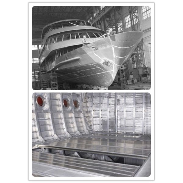 Alloy 5083 Aluminum Sheet Metal Marine Vessel High Hardness Marine Grade Aluminium