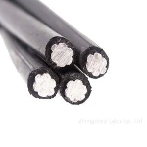 China 600V XLPE Insulation Aerial Bundled Cable ABC Overhead Twisted Cable wholesale