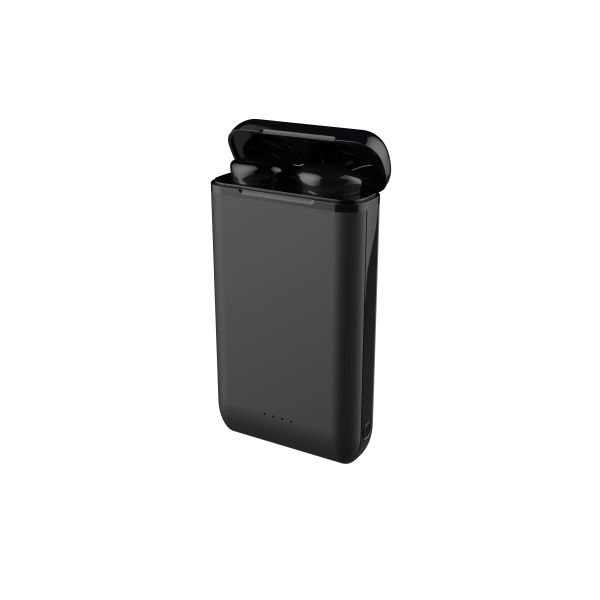 2019 unique design TWS earbuds with 10000mAh charging box power bank,TWS earbuds with power bank function