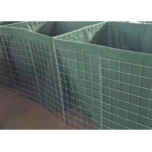 Galvanized Iron Wire Military Barrier Gabion Box 3mm-6mm Wire