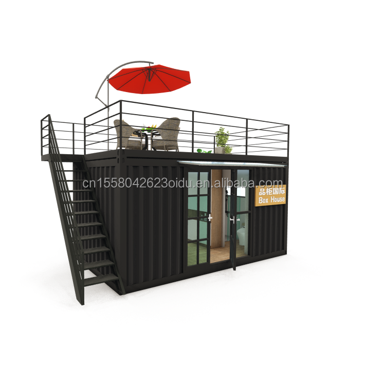 Modern Design 20ft or 40ft Portable Shipping Container Clothing Store Prefab Mobile Shop Store House for Retail Business