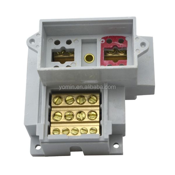 1501 Low Voltage Bakelite 60/80A 1p+n House Service Cut Out Fuse