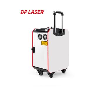 China Trolley Case Portable Laser Rust Removal Cleaning Machine Handheld wholesale