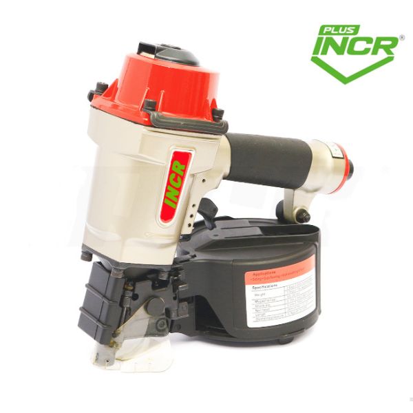 15&deg; Air Coil Nailer Pneumatic Nail Gun for Flat Wire Welded Coil Nail 55mm