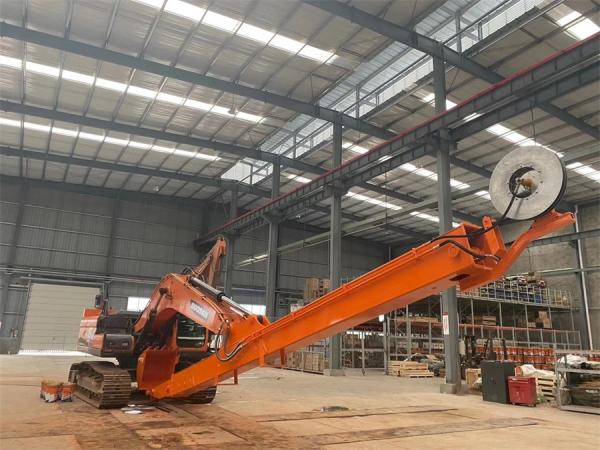 Quality ZHONGHE Practical Hydraulic Telescopic Boom , CAT Excavator Telescopic Dipper Arm for sale