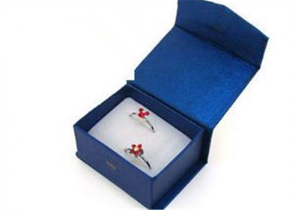 Quality Fashional Small Jewelry Gift Box , Square Personalised Jewellery Box Eco - Friendly for sale