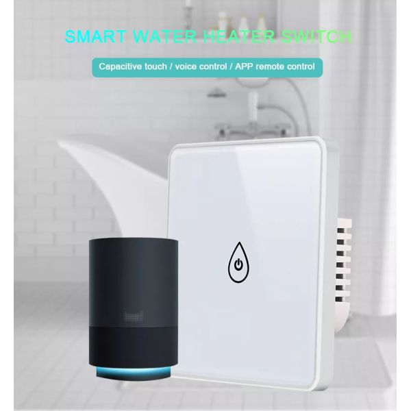 Glomarket Smart Wifi Water Heater Switch EU Standard Tuya Smart Boiler Switch