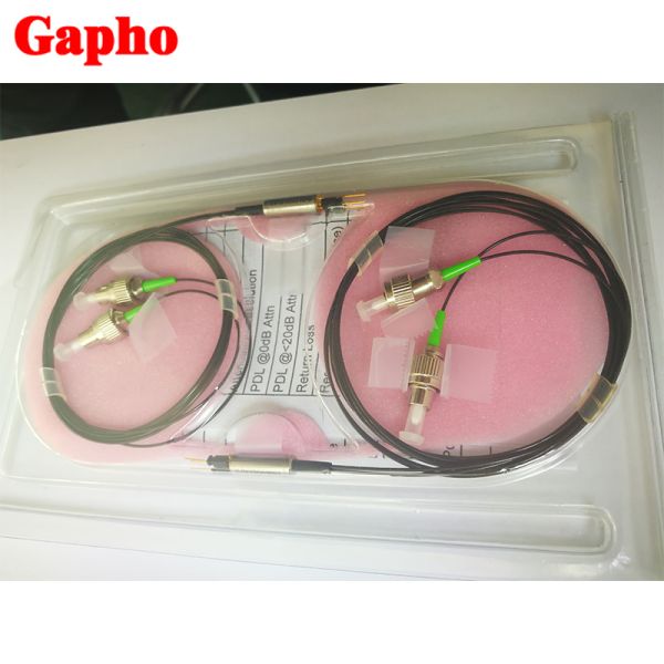 MEMS VOA 850 / 1064nm Fiber Optical Attenuator Bright / Dark Single Multi Mode