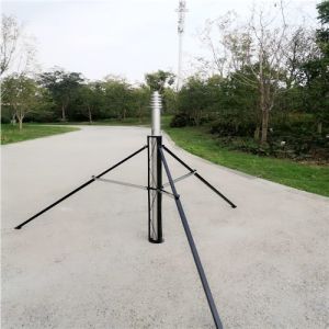 Lightweight 2MM Wall 6063 Aluminum Tripod Push Up Mast
