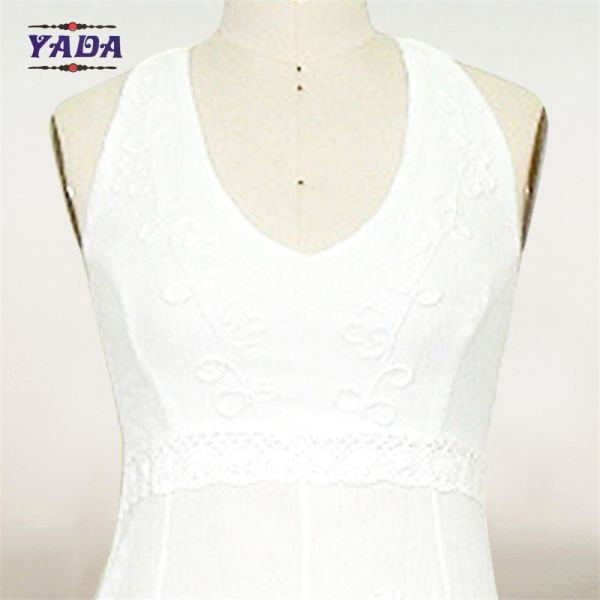 Asymmetrical designer neck one piece backless sexy ladies tight waist bodycon dress with good quality