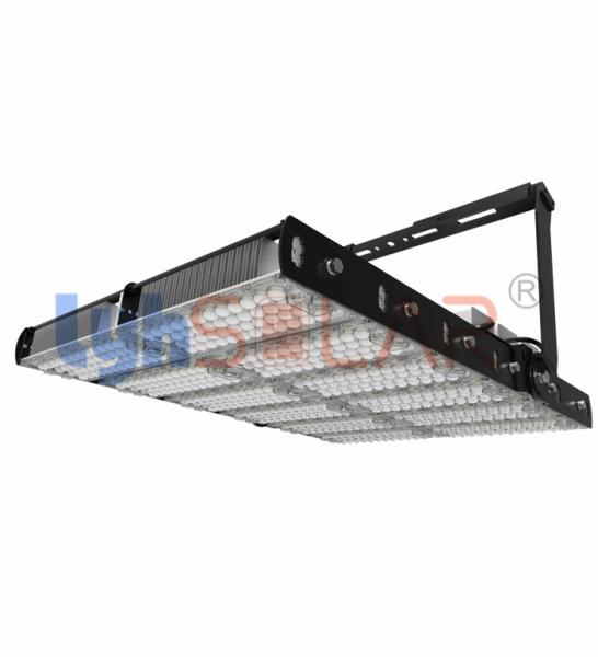 Quality 1500W LED Spot Light Outdoor Black With Powder Coating Anti UV For Stadium for sale