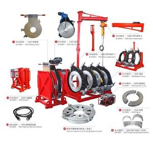 China 800mm HDPE Butt Fusion Welding Machine Candan Poly Pipe Welder wholesale