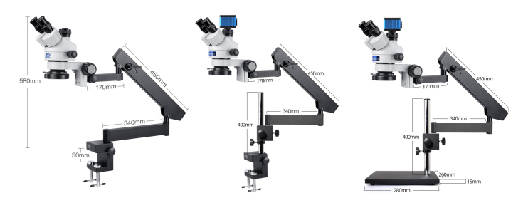 Articulated Arm Universal Stand MISD-205 series Stereo Microscope