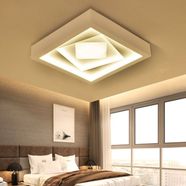Super Bright LED Flat Panel Ceiling Lights Ultra Thin 5000K For Living Room