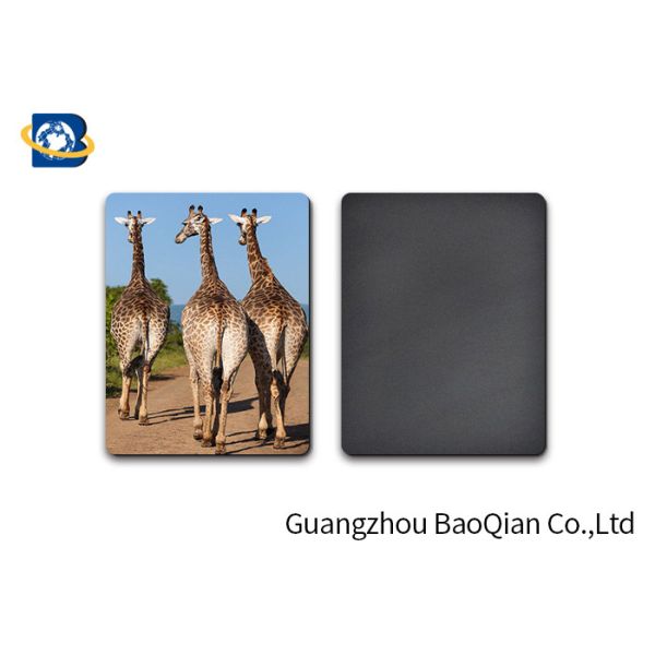 3D Refrigerator Lenticular Magnet PP / PET Flip Effect Full Color Printing