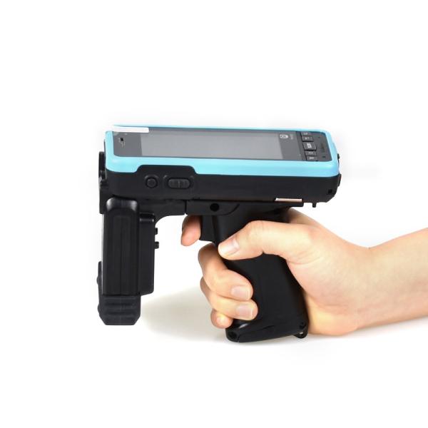 Quality Large Screen Display Long Range Rfid Reader Dual Core Processor With Android Platform for sale