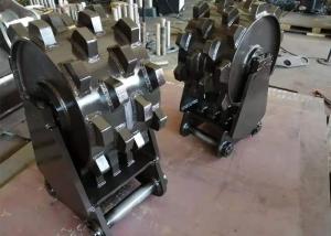 China Durable Compaction Wheel Excavator Attachment / Steel Wheel Compactor wholesale