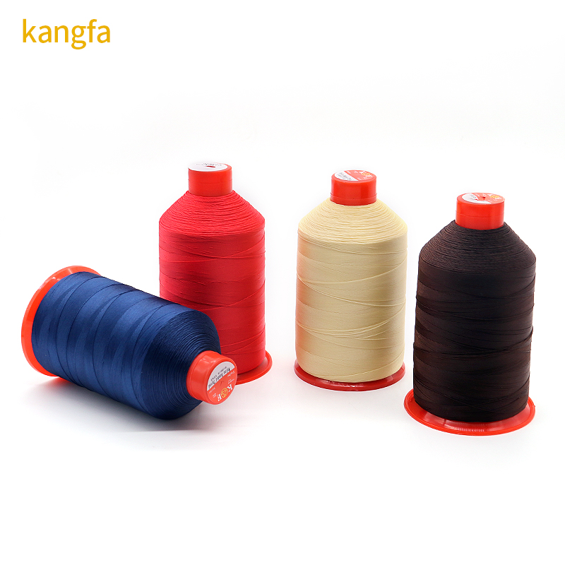 Polyester Braided High Tenacity Nylon Bonded Sewing Thread 210D/3 66 Fdy Yarn OEM/ODM