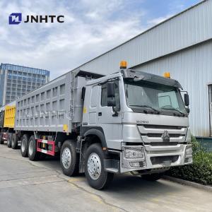 China HOWO 8x4 Euro2 371hp Tipper Dump Truck With 2 Alarm Lamp on sale