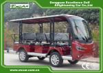 China Eco Friendly Electric Tourist Car Black 14 Seats High Frequency Onboard Charger wholesale