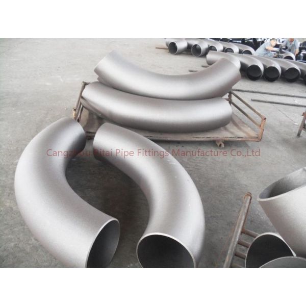 MSS Dn1200 3D Pipe Bends Long Radius 90 Degree Carbon Butt Welding