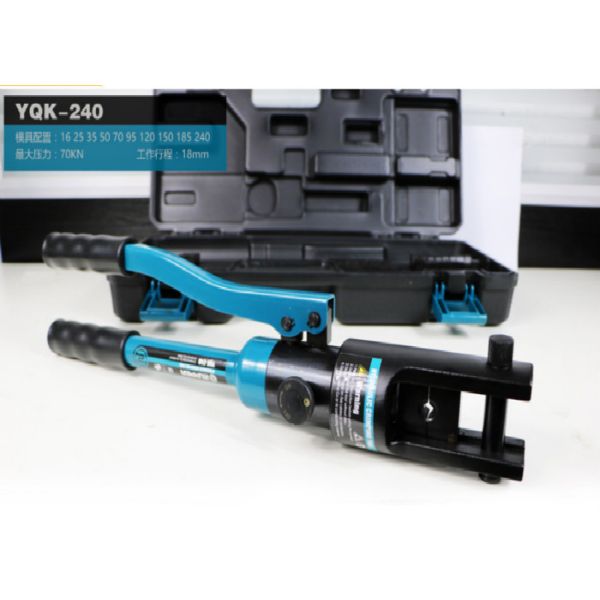 Six Angle Hydraulic Crimping Tool for crimping cable wire lug termination connector