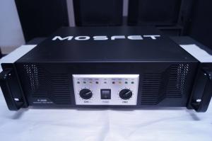 H400 pro audio amplifier Power Amplifier in 3U With Two Cooling Fans in Bridge Output Power 8Ω 1200W