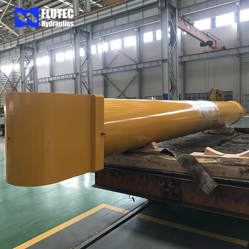 China Precision Control Customised Design Luffing Cylinder For Deck Crane wholesale
