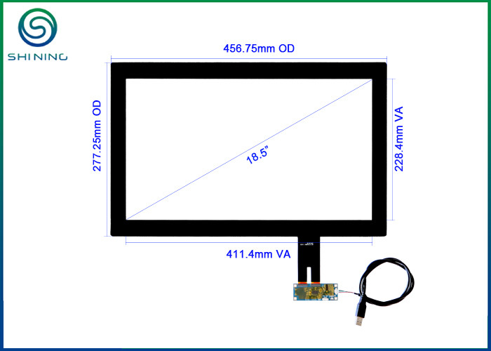 China WideScreen 18.5 Inch Capacitive Multi Touch Screen wholesale