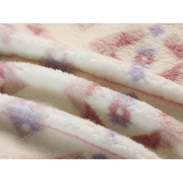 200gsm 150D 288F Stretch Velveteen Single Side Printed Geometric Pattern