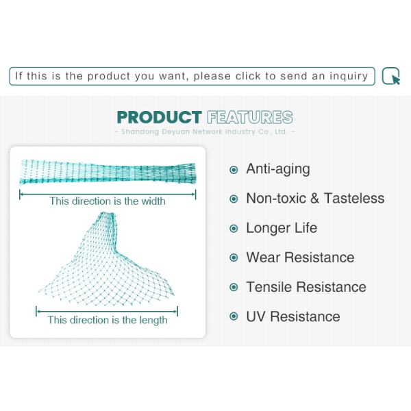 factory price pe farm plastic nets garden orchard anti bird net