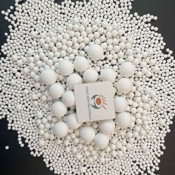 _202211151435491 High Alumina Ball Inert Alumina Balls For Natural Gas / Environmental Protection
