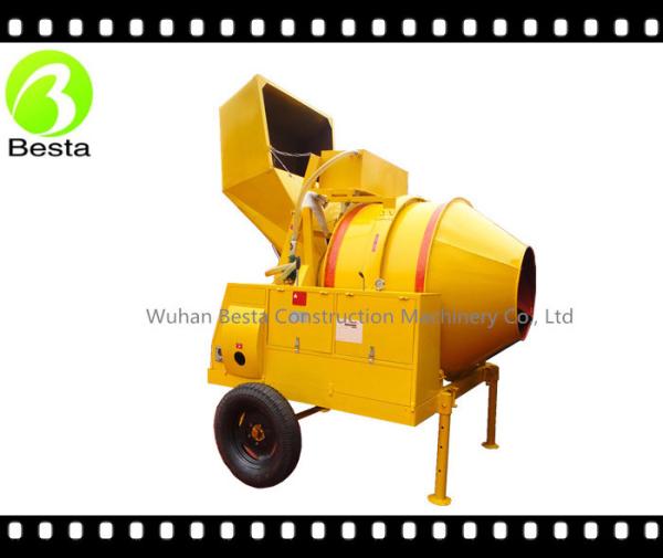 Quality 1200l Portable Electric Concrete Mixer Machine With Hopper for sale