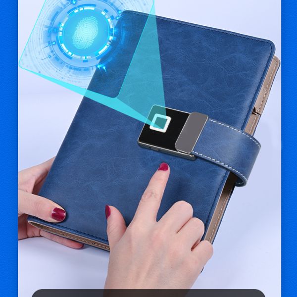 Smart Writing Set Portable Digital Lock Wireless Charger Power Bank for Business