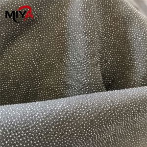 Plain Twill Weave Woven Fusing Interlining 30D 50D 75D Polyester