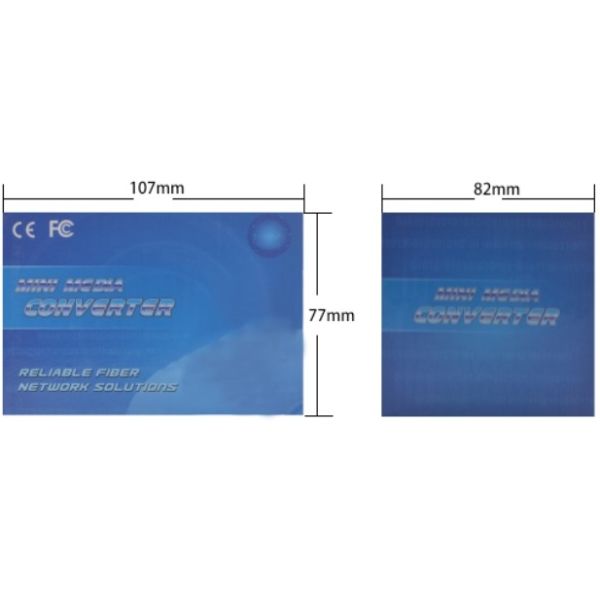 SFP Slot Mini Fiber Media Converter With 10 / 100 / 1000M RJ45 Interface