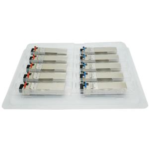 China Bidirectional Cisco Single Mode 10g Sfp+ Transceiver Rx1270nm 60km Distance on sale