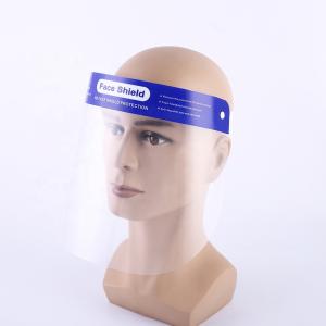 China Anti Foam Splash Disposable Face Shield Scratch Resistance Sponge Headband wholesale