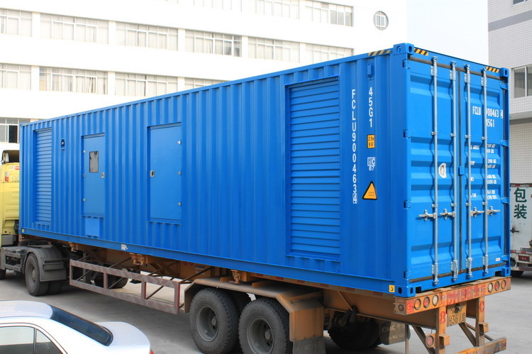 1500 Kva 2500 Kva Emergency Quiet Diesel Generator German MTU