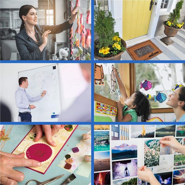 Heat Resistant Double Sided Carpet Tape , Rough Surface Carpet Sealing Tape Yellow