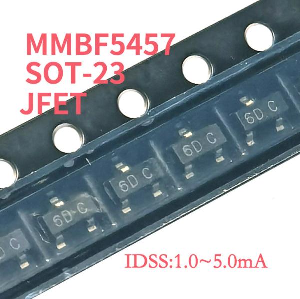 Quality MMBF5484 Audio Signal Amplifier Transistor Low Noise N Channel for sale
