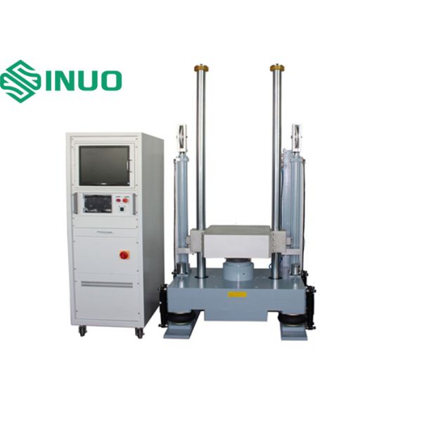 Hydraulic Vertical Shock Test System With Half-Sine Waveform Generator