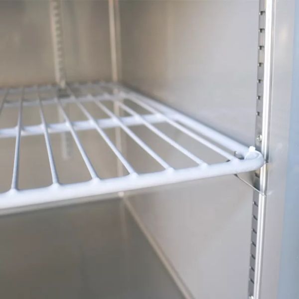 35 Tray Commercial Upright Freezer 2 Door 220v Commercial Standup Freezer
