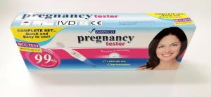 China Early Detection Instant Midstream Hcg Pregnancy Test One Step Urine wholesale