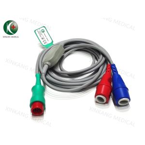 China Compatible Edan 12Pin IBP Cable To Double Edward wholesale