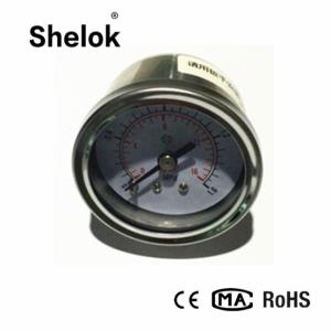 China Spiral tube 40mm 304SS oil back connection pressure gauge mpa kg and psi wholesale