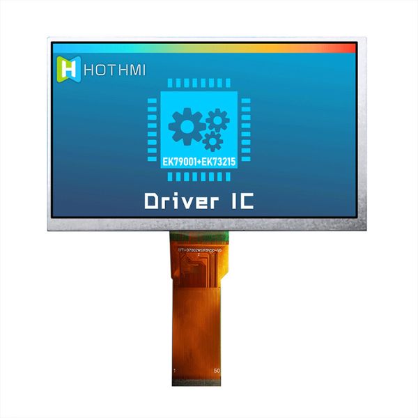 7.0 Inch TFT LCD Display | 1024x600 Resolution Sunlight Readable For Industrial