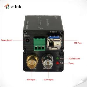 Mini Bi-directional HD/3G-SDI to Fiber Converter