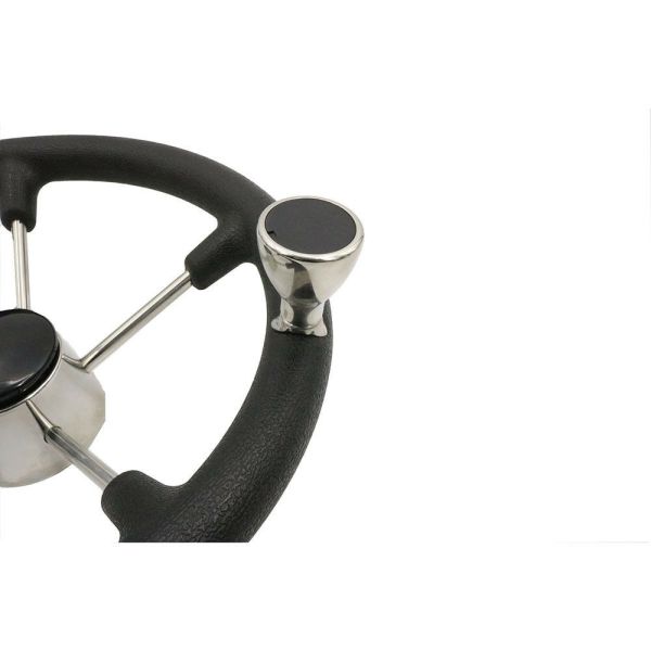 ISO9001 13.5inches Shaft Marine Aluminum Boat Steering Wheels Red